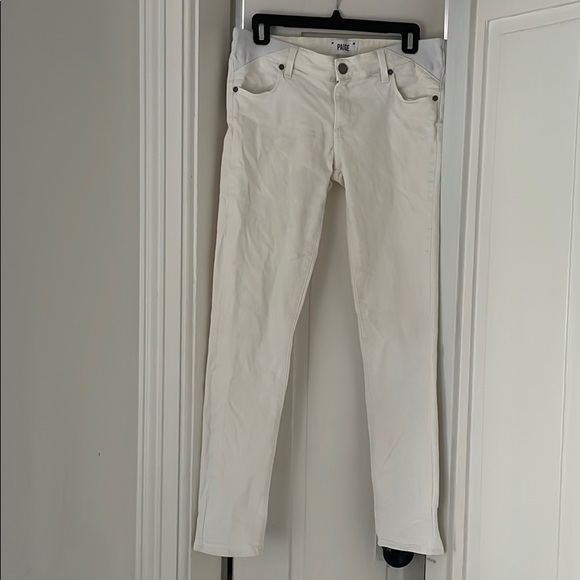Paige white maternity jeans - Picture 1 of 6